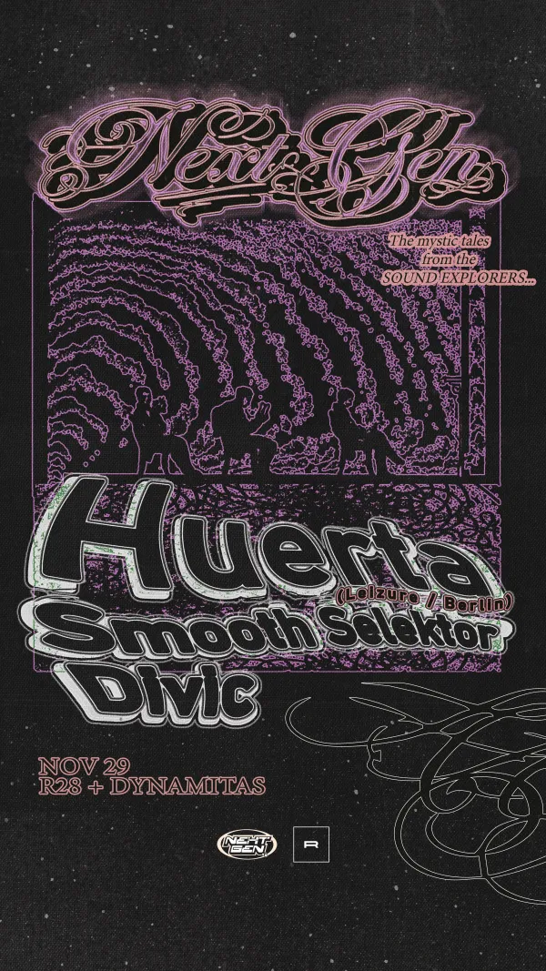 Next Gen presenta: Huerta (Leizure/Berlin) en Radio28 💥