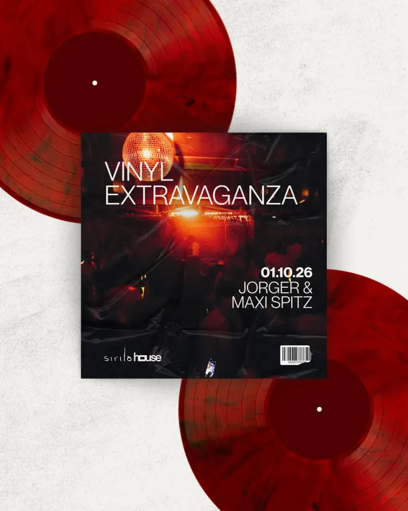 Vinyl Extravaganza w/ Jorger & Maxi Spitz - Thursday 1st