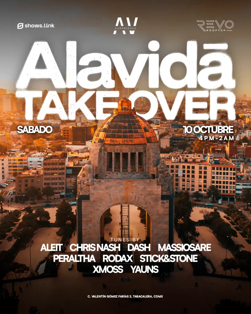 Alavidā Takeover x Revo Rooftop
