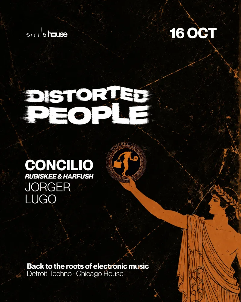 Distorted People w/ Concilio - October 16th