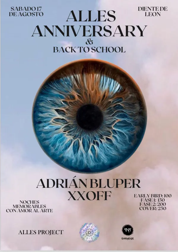 ALLES ANNIVERSARY & BACK TO SCHOOL