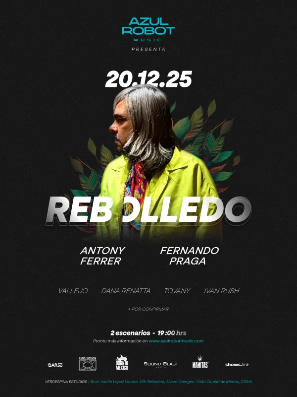 Azul Robot presenta Rebolledo