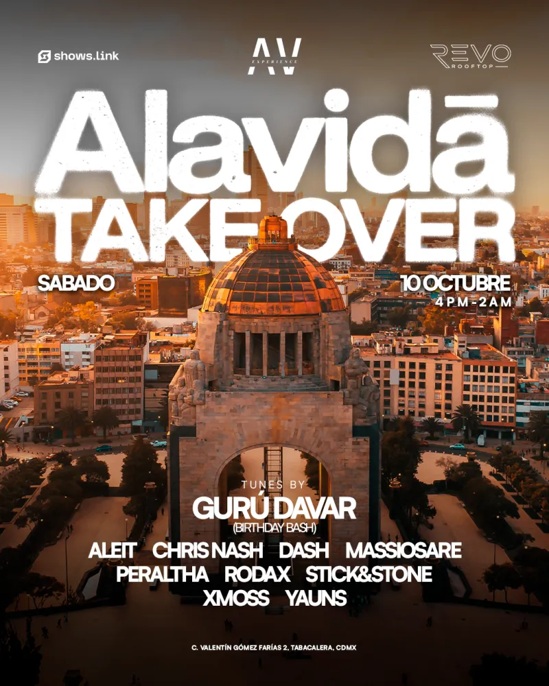 Alavidā Takeover x Revo Rooftop
