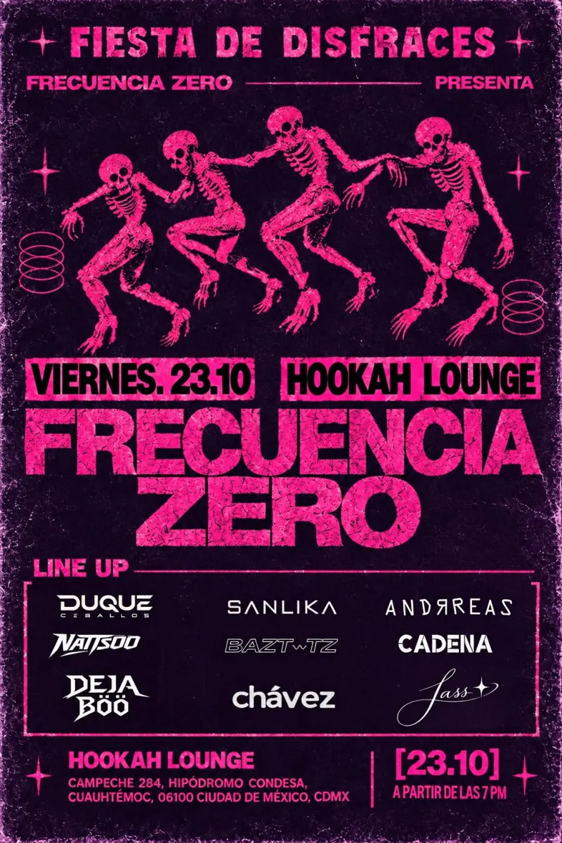 Frecuencia zero x hk lounge