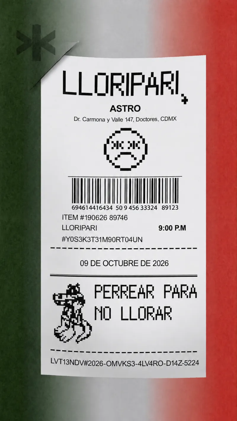 LLORIPARI® 1.0 — CDMX | AFTER OFICIAL ÁLVARO DÍAZ