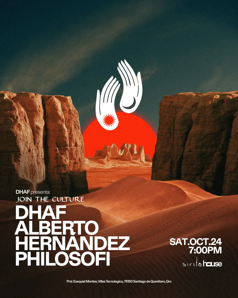 DHAF PRESENTA: JOIN THE CULTURE 006 EN SIRILO