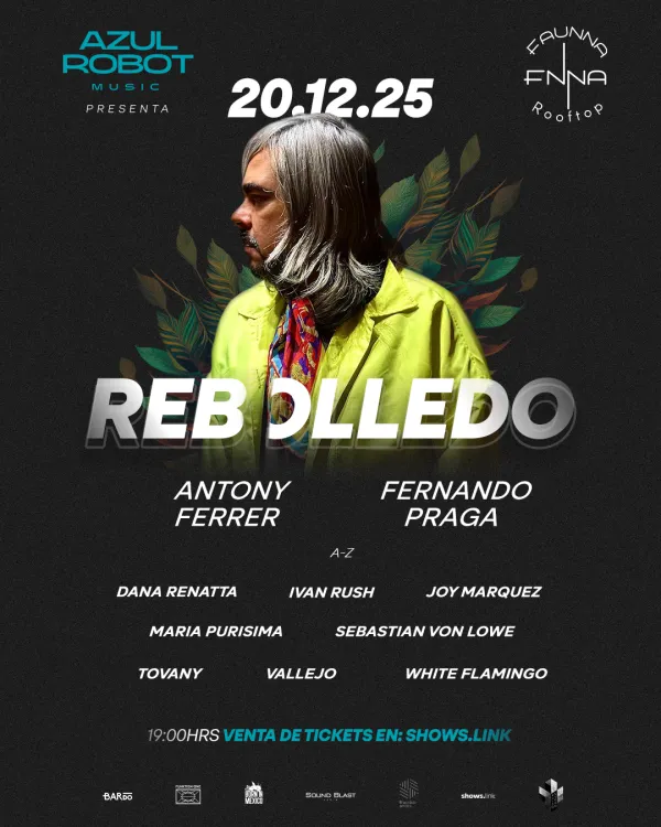 Azul Robot presenta Rebolledo