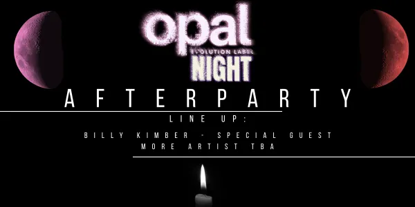 AFTER PARTY OFICIAL - OPAL EVOLUTION NIGHT
