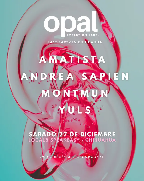 OPAL EVOLUTION NIGHT @ LOCAL8 SPEAKEASY