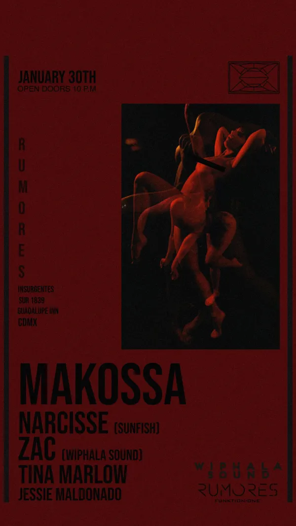 Wiphala Sound Presenta : Musica en Movimiento feat. Makossa (IT), Narcisse (Mx) y mas...