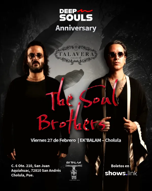 DEEP SOULS ANNIVERSARY x THE SOUL BROTHERS