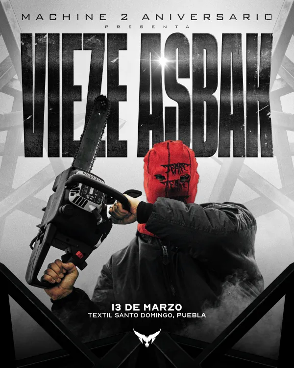 MACHINE 2 aniversario presenta: Vieze Asbak