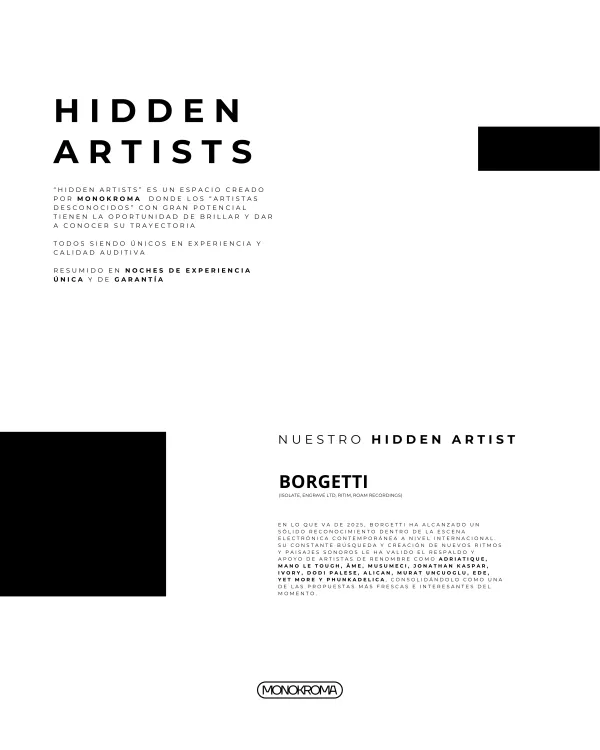 MONOKROMA /// BORGETTI EN DIENTE DE LEÓN