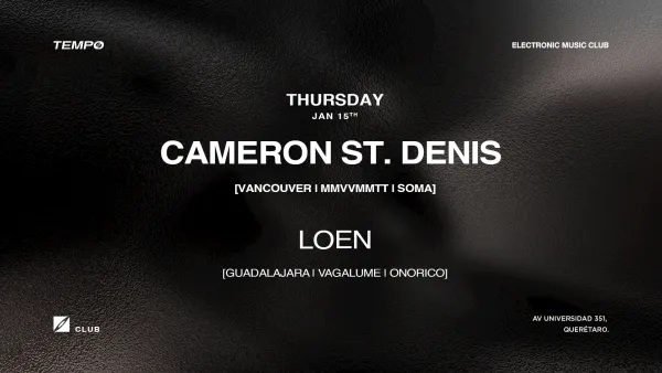 CAMERON ST DENIS + LOEN