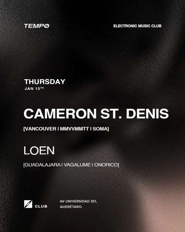 CAMERON ST DENIS + LOEN