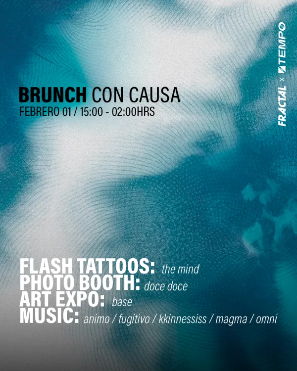 TEMPO X FRACTAL: BRUNCH CON CAUSA