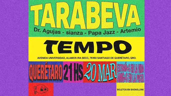 Tarabeva en Tempo (Dr. Agujas, sianza, Papa Jazz & Artemio)