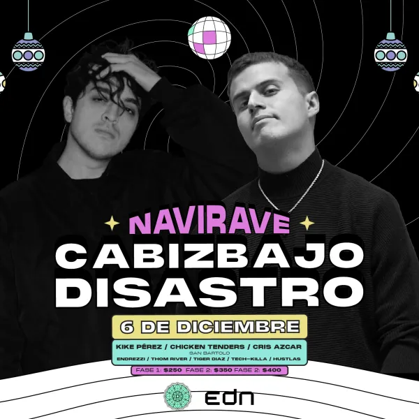 NAVIRAVE FT CABIZBAJO & DISASTRO