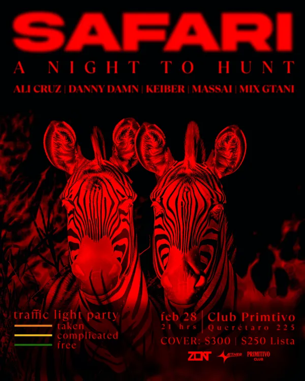 Safarï (The Night To Hunt) @Primitivo Club
