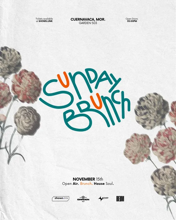 Sunday Brunch ☀️ November,  @Garden503, Cuernavaca