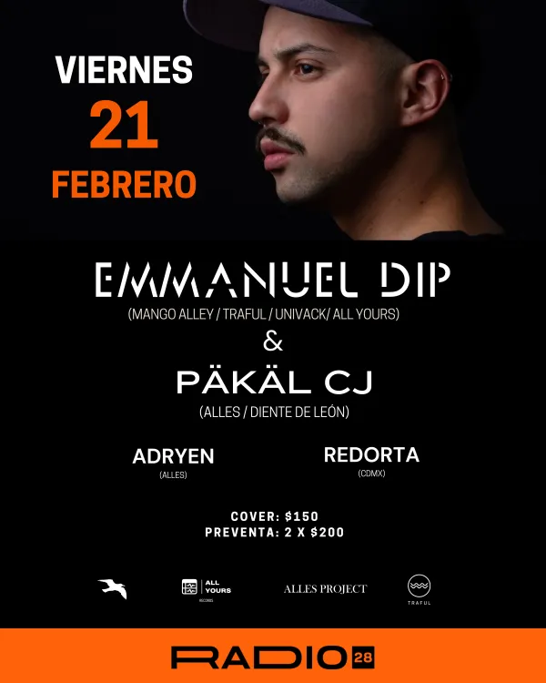 RADIO 28 EMMANUEL DIP & PÄKÄL CJ TOUR