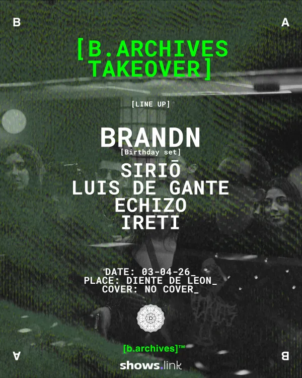 B.ARCHIVES TAKEOVER (BRANDN BDAY)