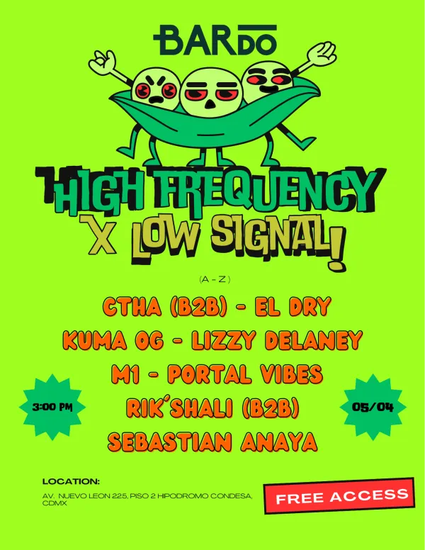 High Frequency x Low Signal