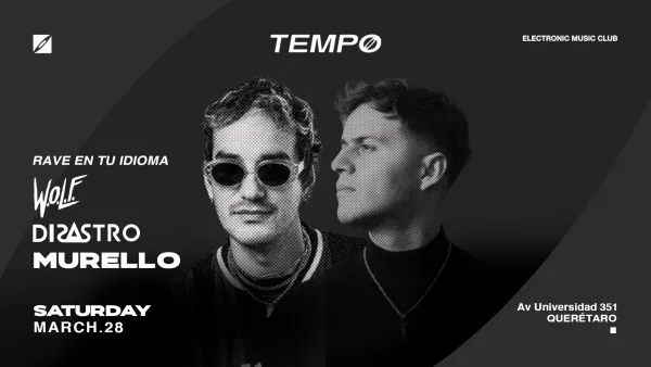 SHOWCASE RAVE EN TU IDIOMA: W.O.L.F., DISASTRO, MURELLO