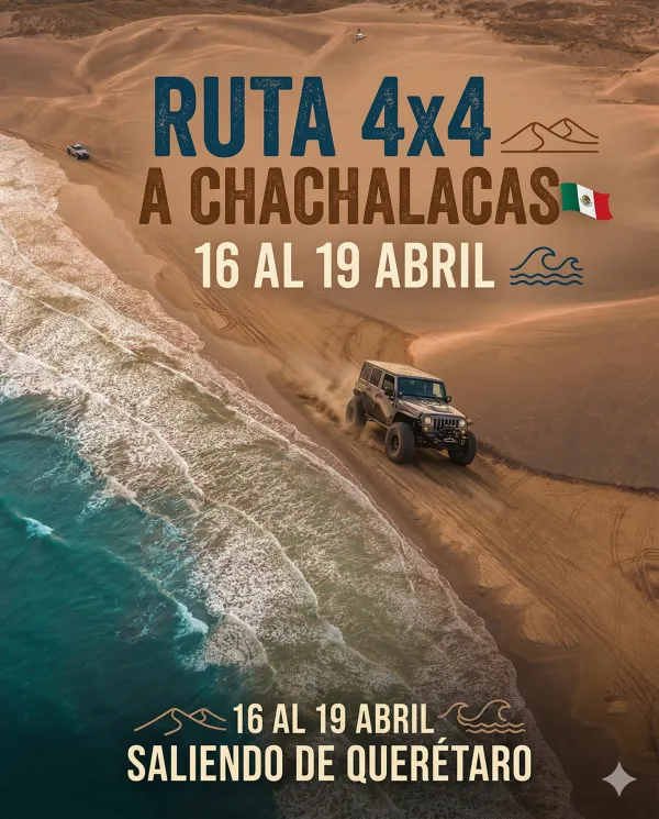 RUTA QUERETARO - CHACHALACAS VERACRUZ 4X4