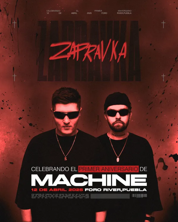 MACHINE 1 ANIVERSARIO X ZAPRAVKA