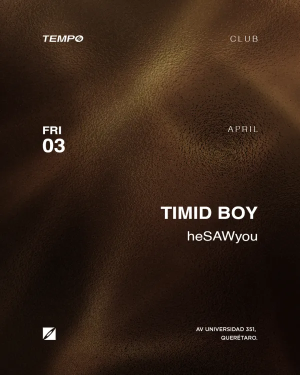 TIMID BOY + heSAWyou
