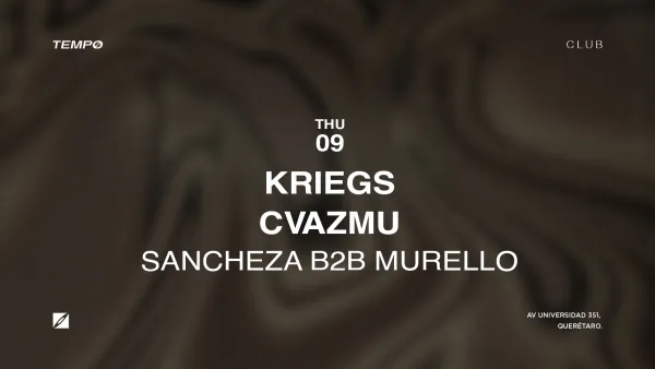 KRIEGS + CVAZMU + MURELLO B2B SANCHEZA